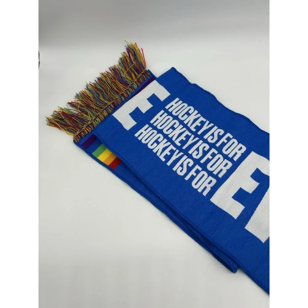 NY Rangers NHL Hockey Pride Scarf‎ Hockey Is For Everyone